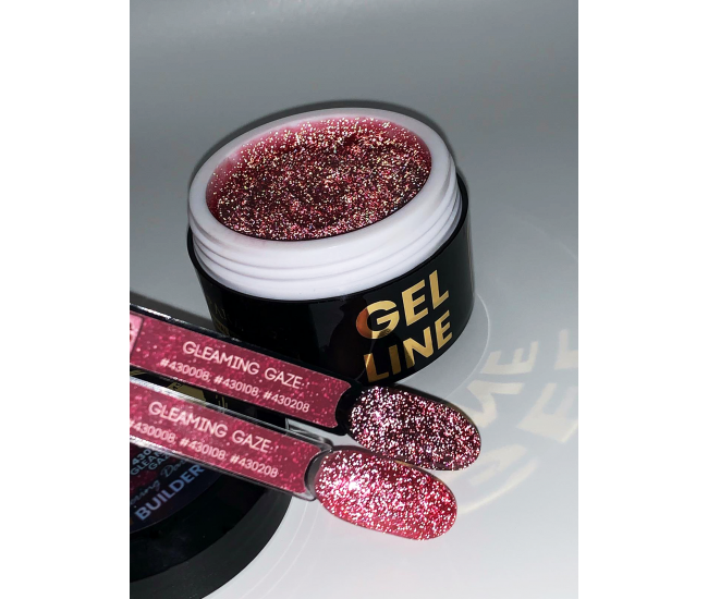 FLICKERING DARK LINE BUILDER GEL - GLEAMING GAZE 5ml